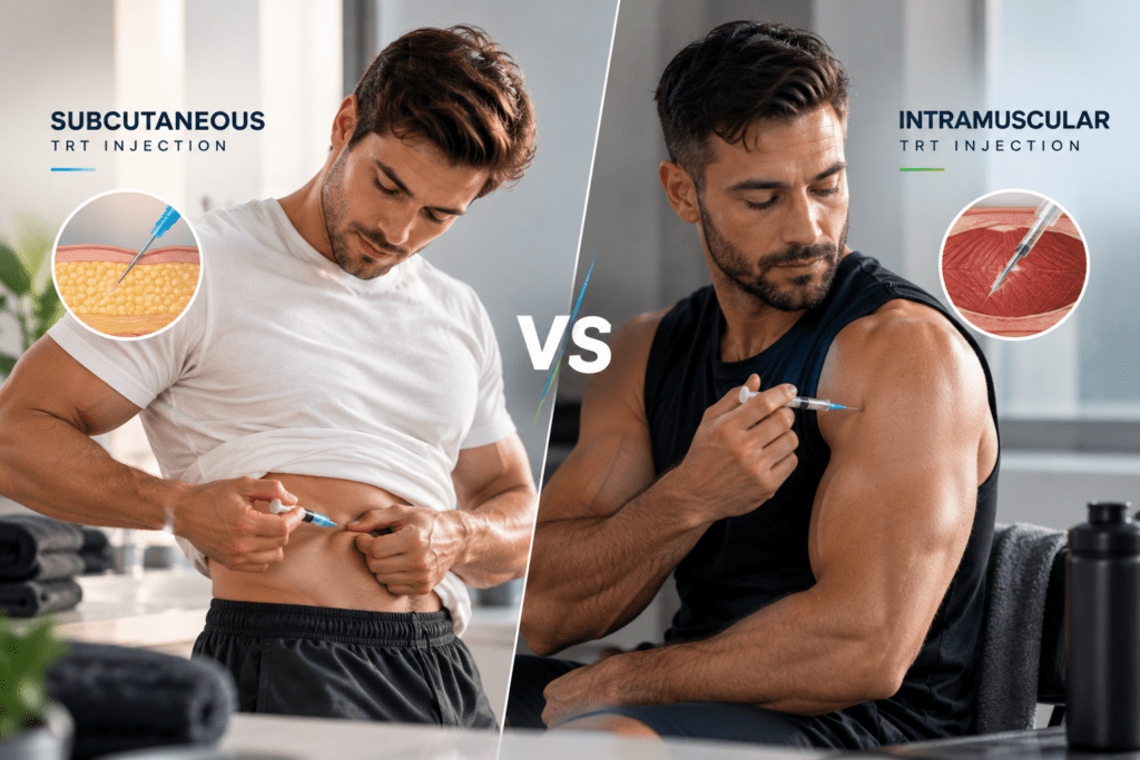 Subcutaneous vs. Intramuscular Testosterone Injections: Which Is Better for TRT?