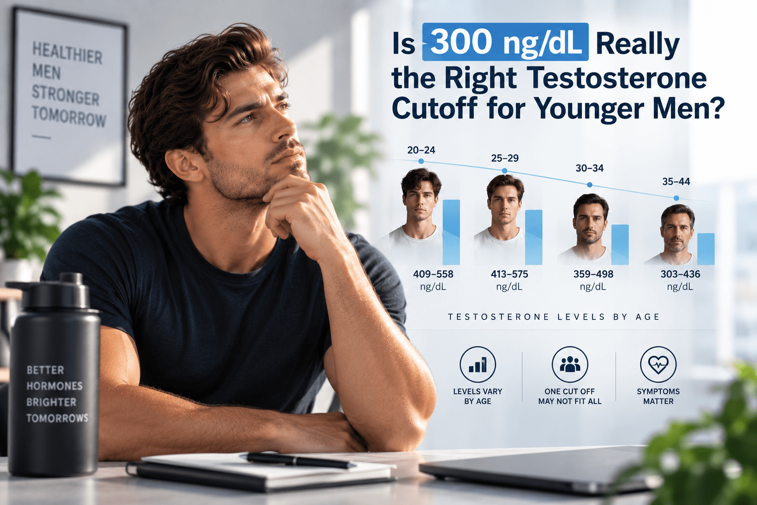 Testosterone Cutoffs for Younger Men